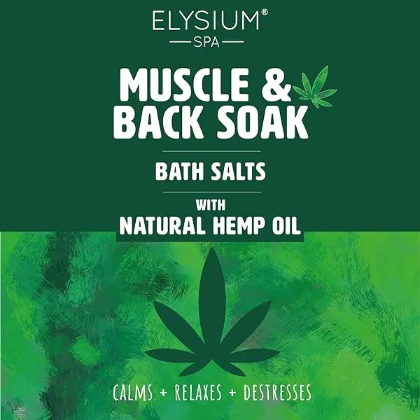 Get ready to relax and recharge with this luxurious Muscle & Bath Soak infused with the power of hemp oil! Say goodbye to stress and hello to ultimate relaxation. #selfcare #hempoil #bathsoak 1