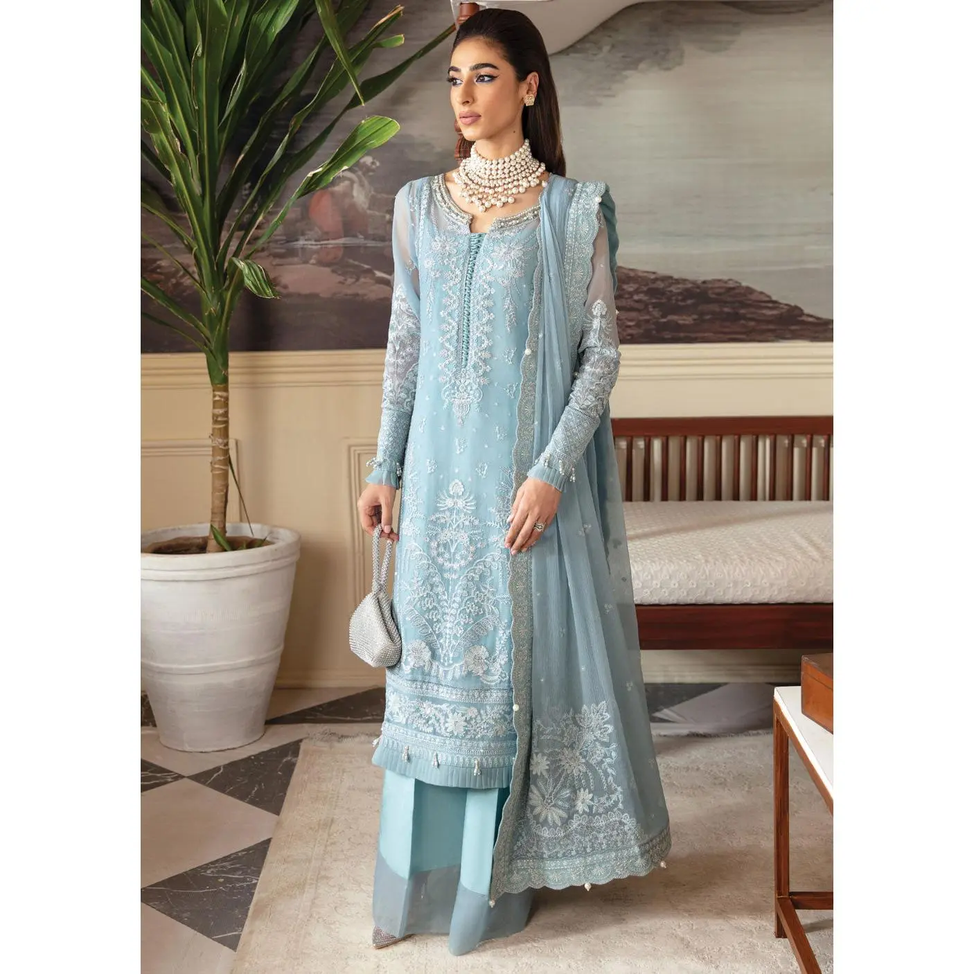 GLCC-05 - Calypso - Readymade - Gulaal Embroidered Chiffon Collection 2023