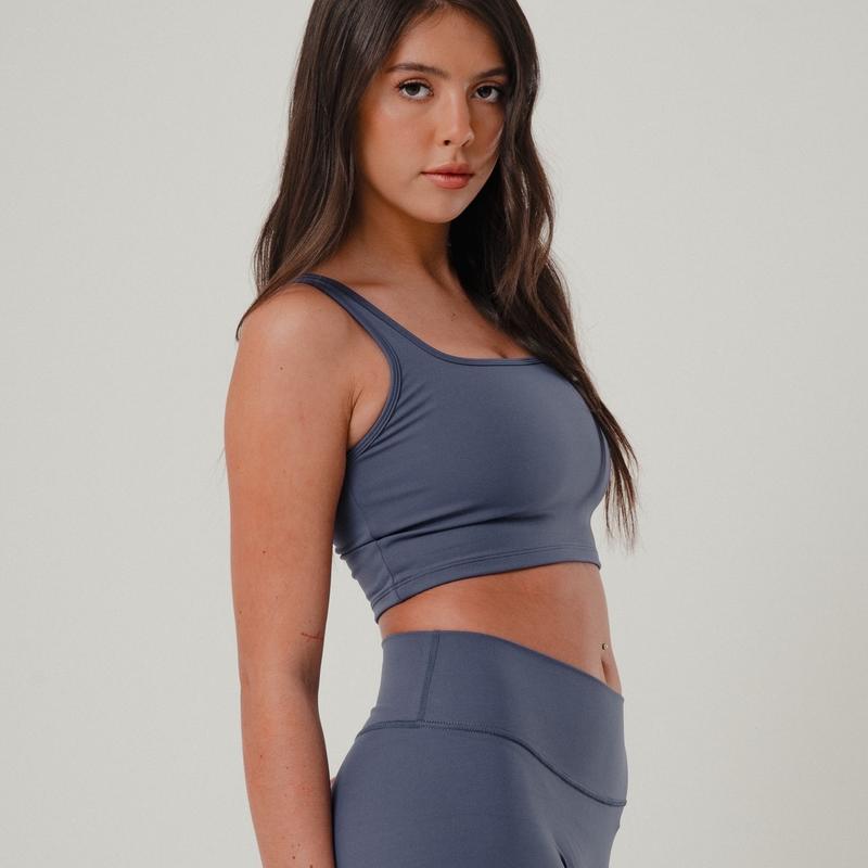 NOALUA Luxe Vest Top Activewear for Women - Light Support, 4 Way Stretch, Noalua Logo 3