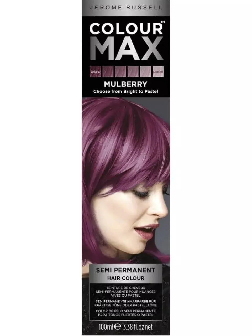 Jerome Russel Color Max Mulberry Semi Permanent Hair Color