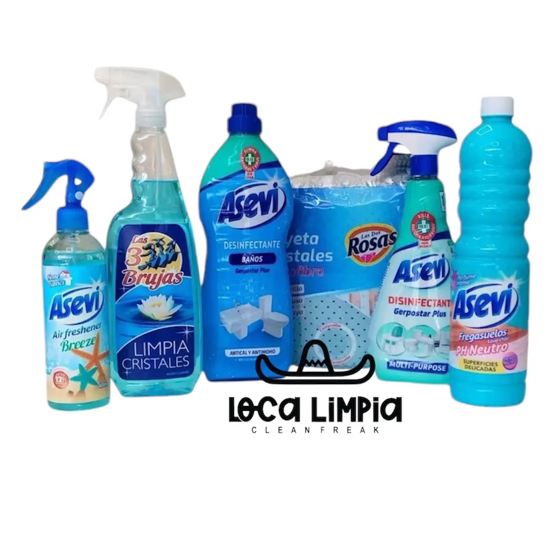 Asevi Sunday Blitz Cleaning Bundle Cloth Household