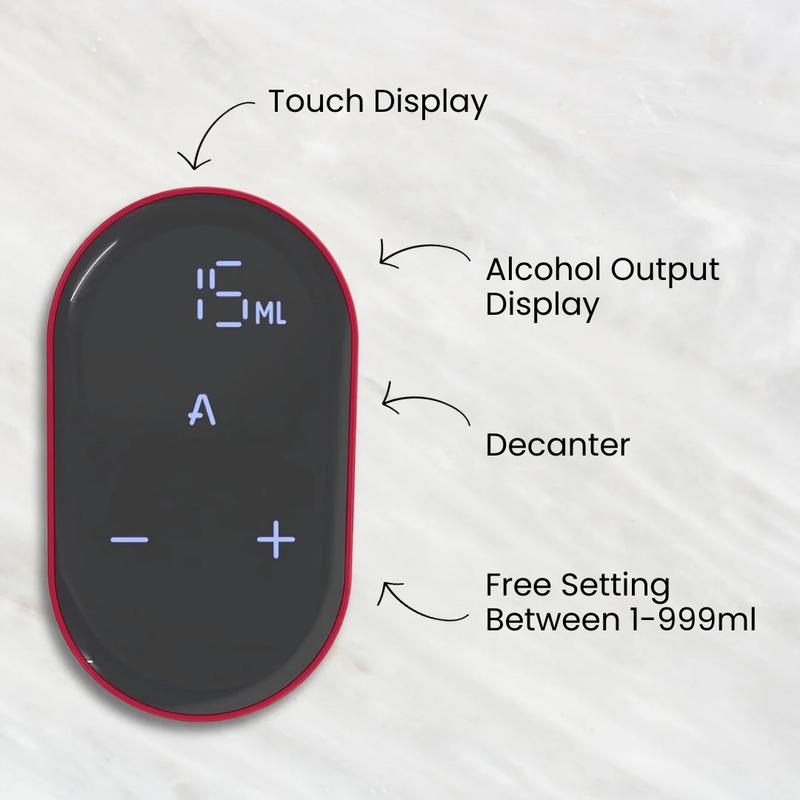 Redsack Wine Aerator - Soda/Wine Dispenser, Kitchen Accessories, Gadgets For The Home, Fathers Day Gift, Self-pouring, Summer Giff, Milk Dispenser, Fridge Water Dispenser, Great for Office Camping Juice Drinks, Refrigerator Organizers, Cocktail R2R Glass 6