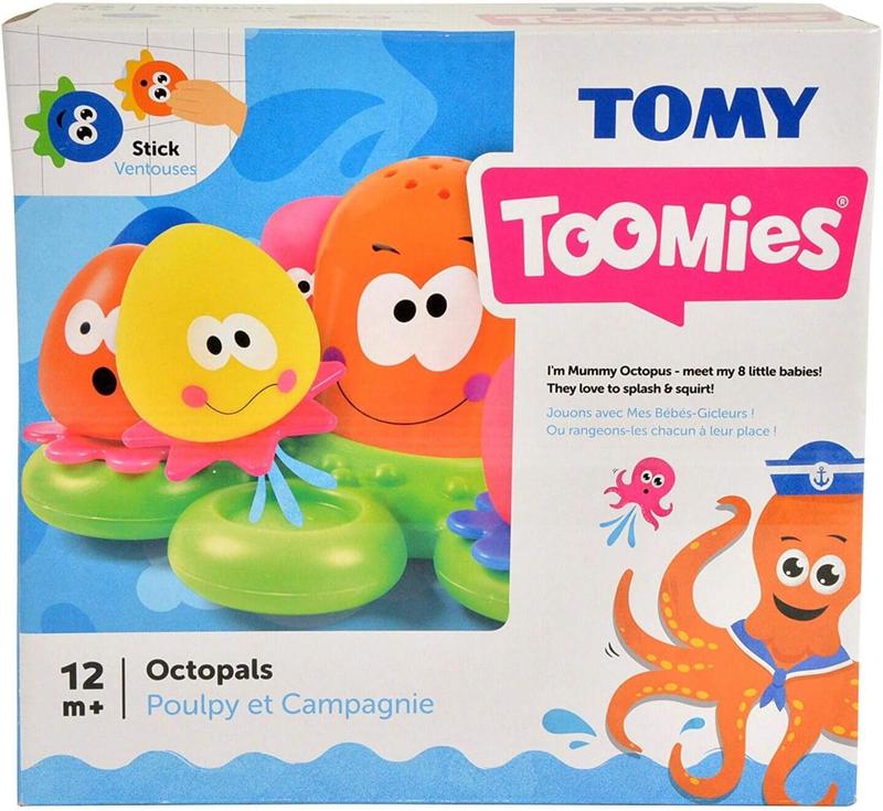 TOMY Toomies Octopals Number Sorting Baby Bath Toy Educational Water Toys For Toddlers Suitable For 1, 2 and 3 Years Old Boys and Girls 3