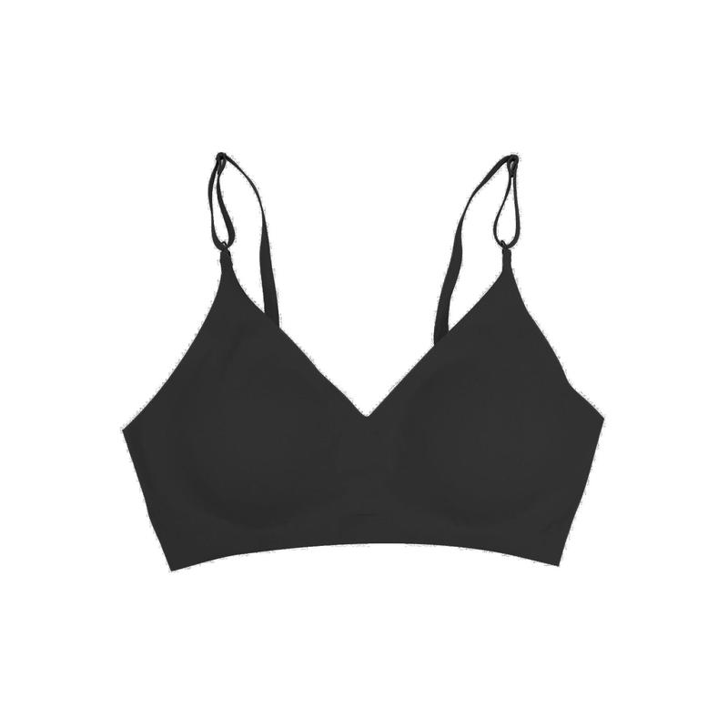 2-PCS Wire-Free Push-Up Bras Seamless Padded Cleavage Enhancing Invisible@D4-1 5
