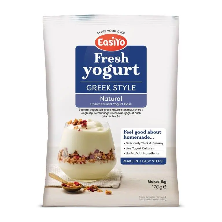 Greek Style Natural EasiYo Yogurt Sachet Pack Makes 1KG | EasiYo Yoghurt Mix