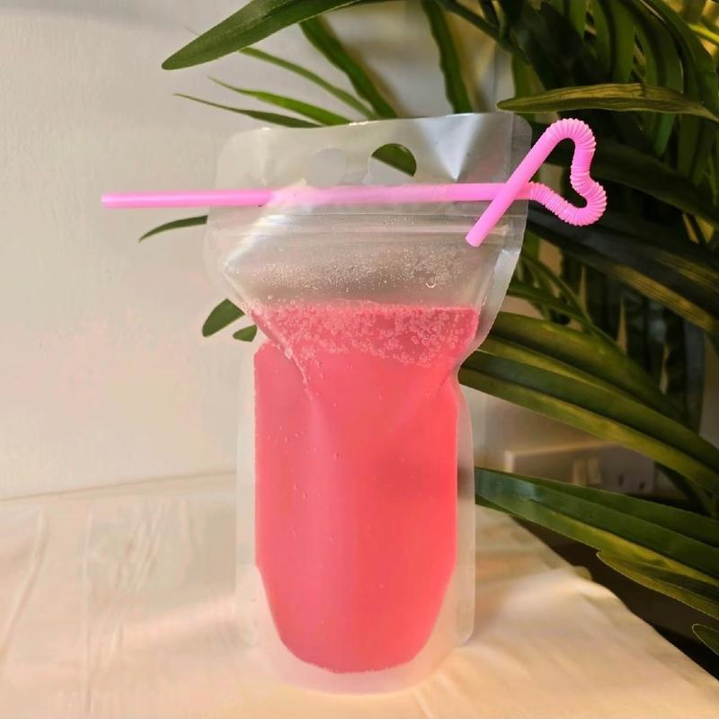 personalised drink pouches  /party favours 3