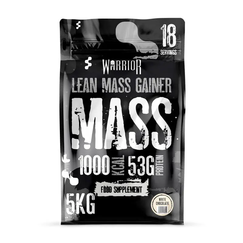 Warrior Mass Lean Mass Gainer - 5kg  (Short Dated)