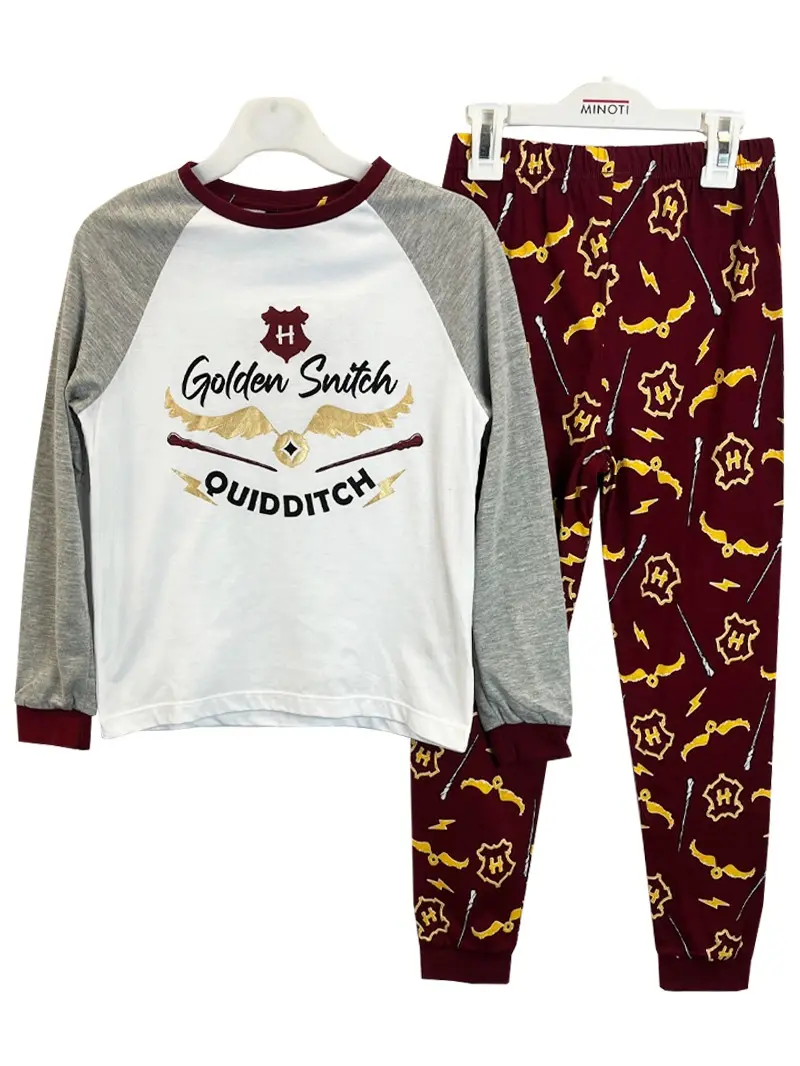 Children's Harry Potter Quidditch Pyjama Set