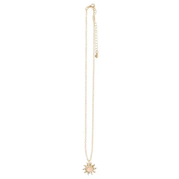 The Sun Celestial Rose Quartz Necklace Card 3