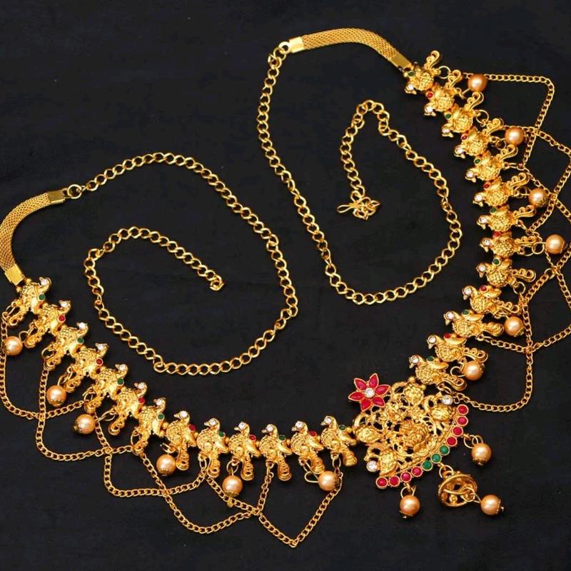 Glass Stone Kamarband - Traditional Style 2