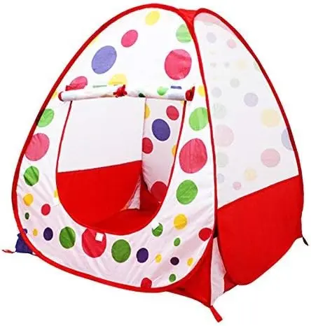 Pop UP Children Kids Baby Play Tent Play House Spotty Indoor Outdoor Tale Tent 1
