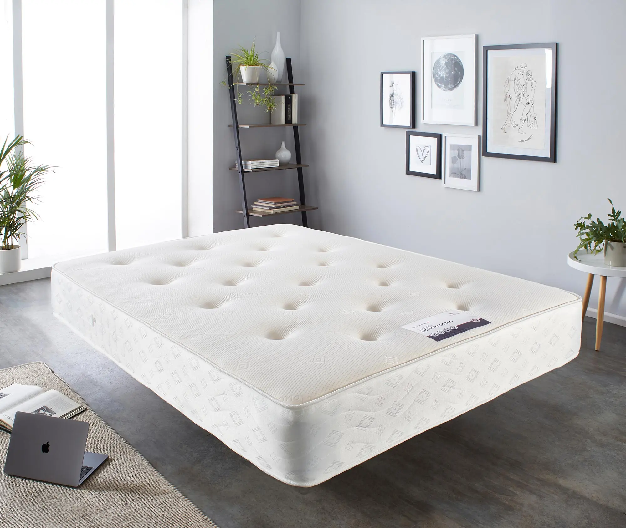 Luxury Memory Open Coil Spring Mattress Many sizes available