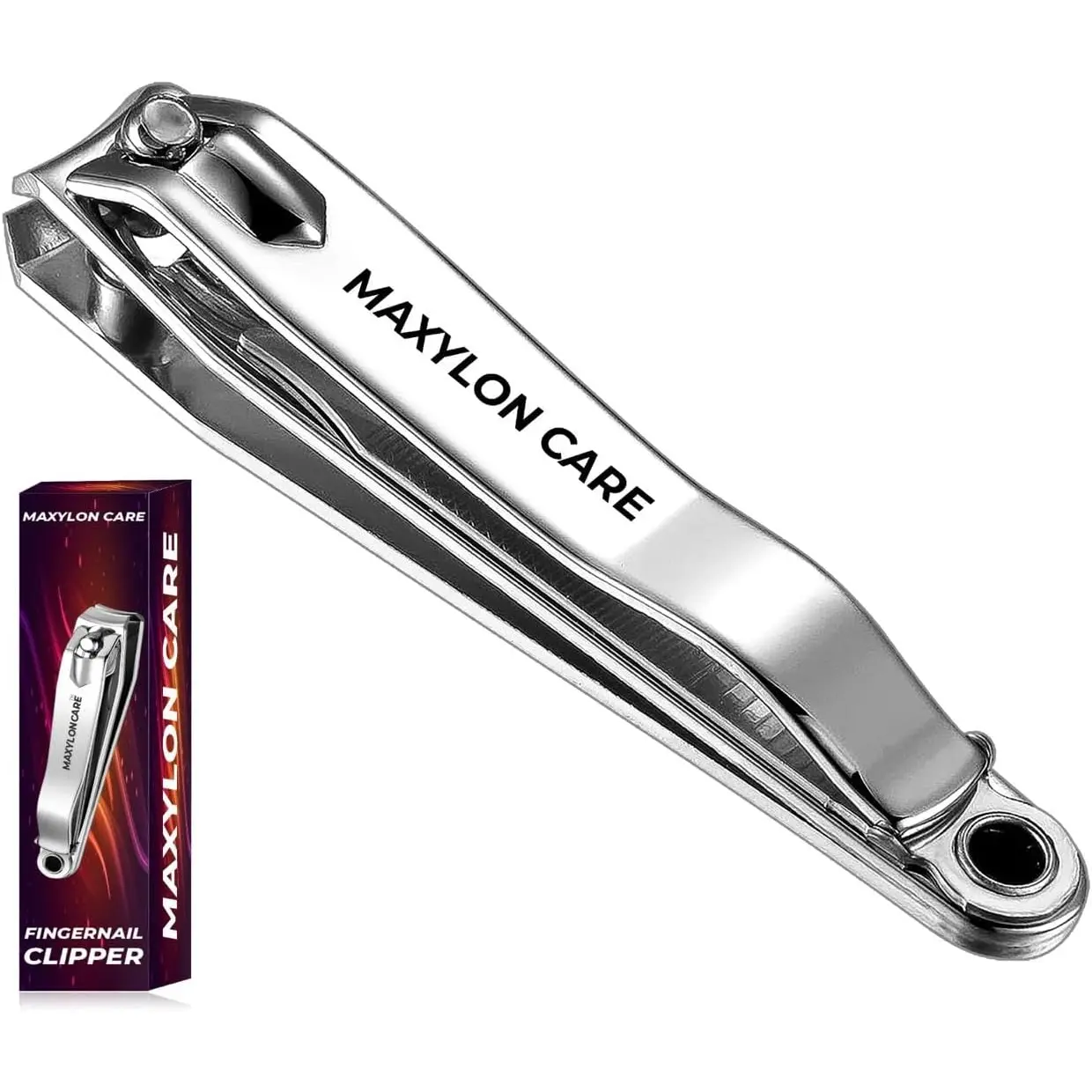 next day delivery Maxylon care Nail Clippers Stainless Steel Nail Cutter for Thick Nails Professional Heavy Duty Toenail Clippers for Men Women
