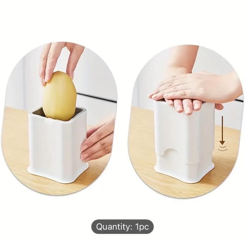 Product Introduction of Chip Chop - 2-in-1 Manual Cutter for Perfect French Fries and Veggie Sticks with Removable Grid and Non-Skid Base 6
