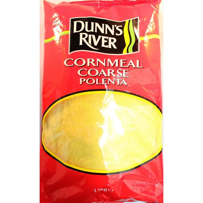 Dunns River Fine Cornmeal 1.5kg - Authentic Jamaican Ground Maize Perfect for Baking and Cooking 0