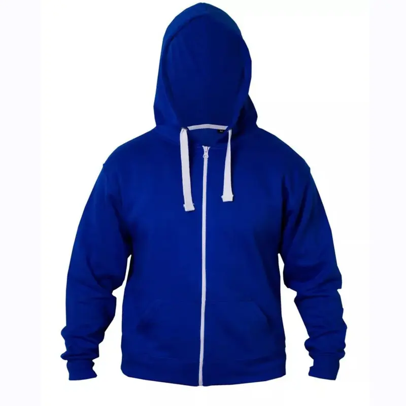 ZEROX-WORLD Girls Boys Unisex Plain Colour Zip Up Hoodie Hooded Sweatshirt Kids Zipper Hood 3