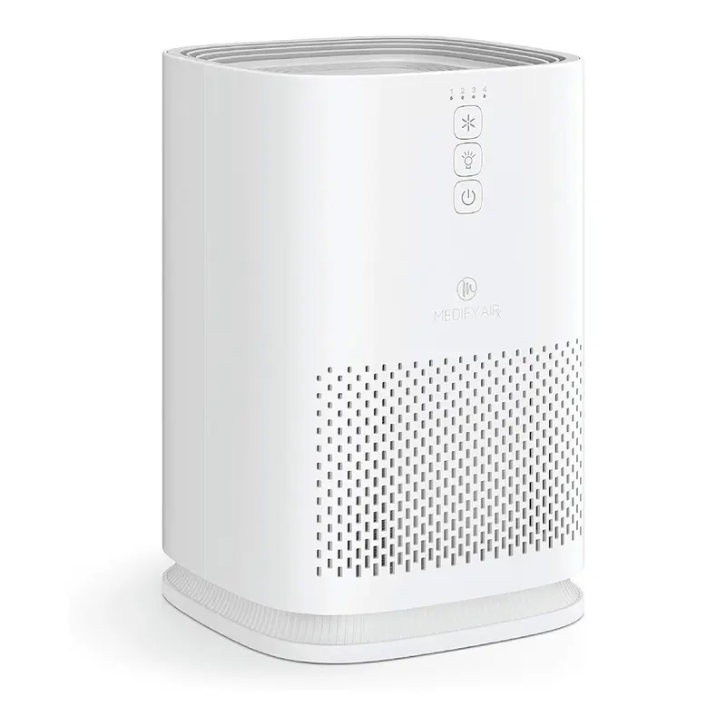 Medify Air Purifier For Home with H13 True HEPA Filter MA-14 for Allergens, Smoke, Smokers, Dust, Odors, Pollen, Pet Dander - 18 sq m Coverage air  purifier purifier 2