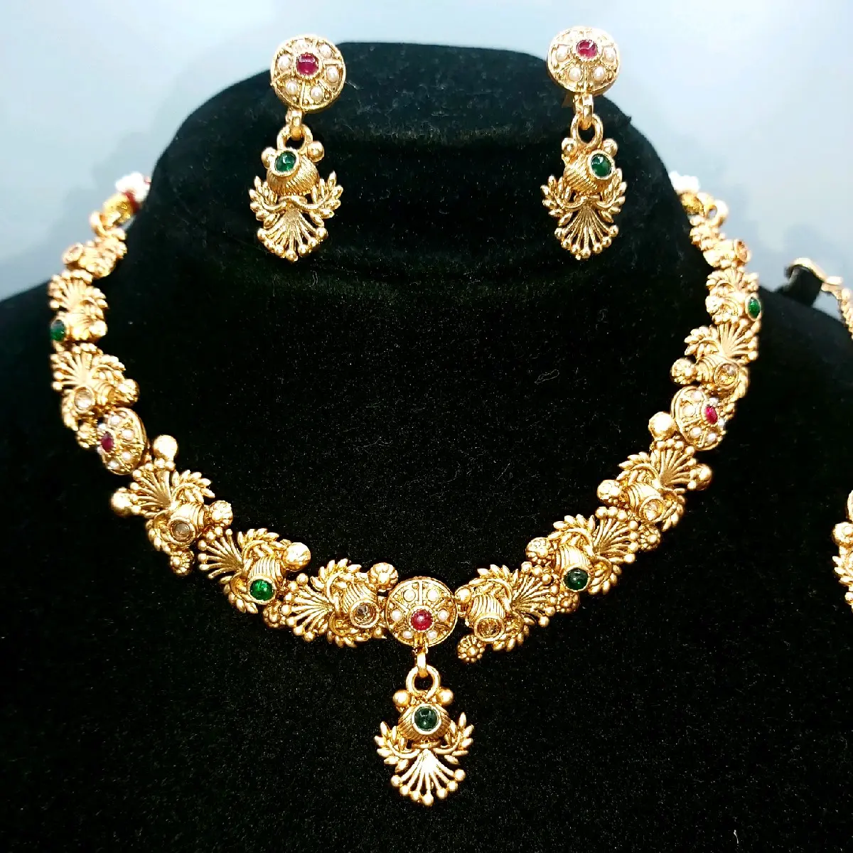 Rajwari Necklace Sets - Traditional Indian Jewelry gift handmade neclace collection