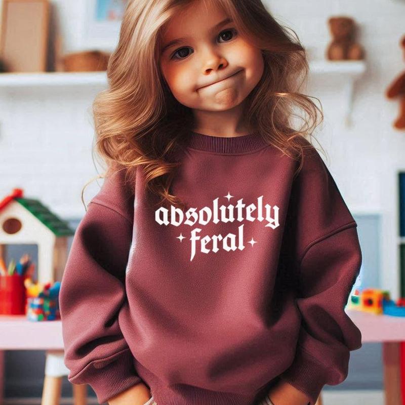 Absolutely Feral Kids Sweatshirt 2