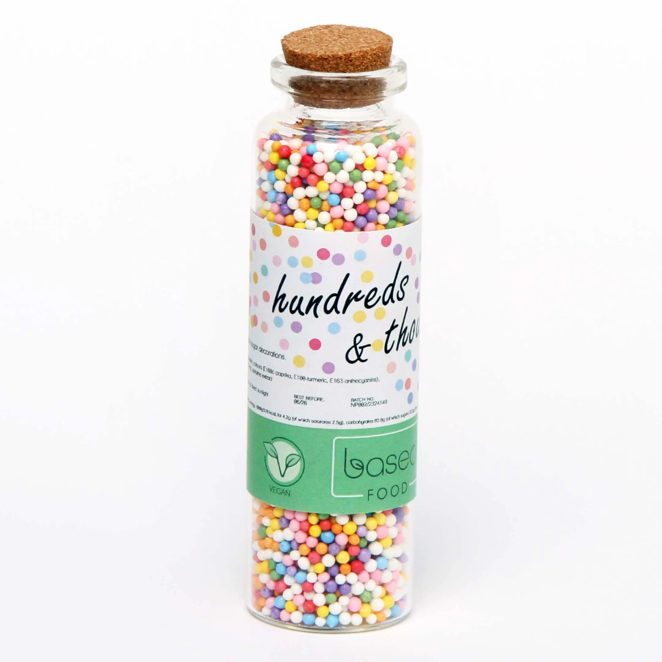 Hundreds and Thousands - Sugar Decorations | Vegan | Gluten Free