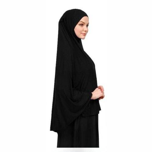 READY TO WEAR HIJAB+BONNET MUSLIM PRAYER HIJAB KHIMAR RAMADAN 1