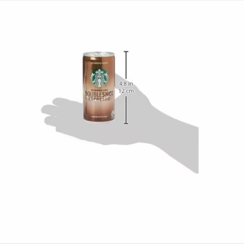 Starbucks Doubleshot Espresso, 12x200ml, Double Shot Cans (12 cans) Coffee Beverage 4