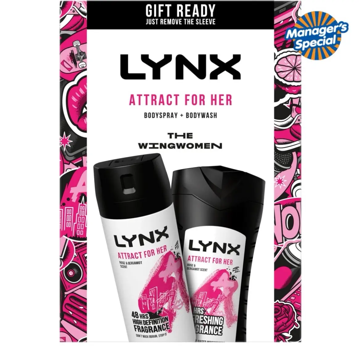 Lynx Attract For Her Set 2pc
