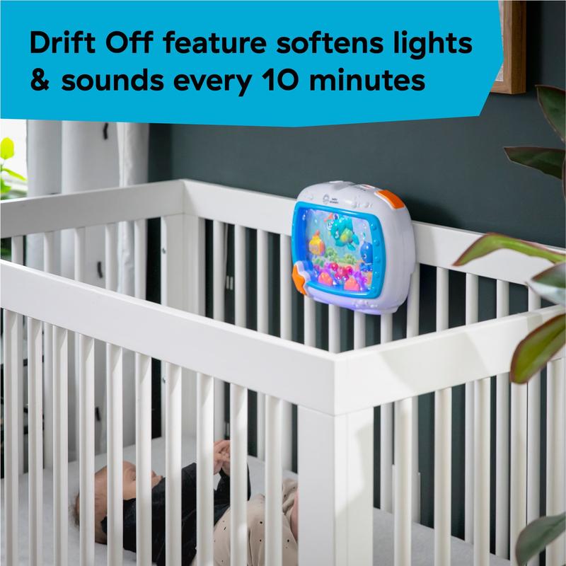 Baby Einstein Sea Dreams Baby Soother Musical Crib Toy and Sound Machine 0+ 1