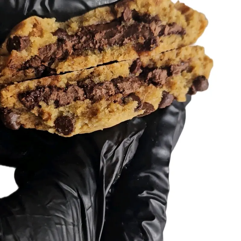 [Multi Box] Sugar-Free Chocolate Hazelnut Filling Stuffed Choc Chip Cookie - Snack Sweet Biscuit viral cookies - 6-Pack or 12-Pack Options Available 0
