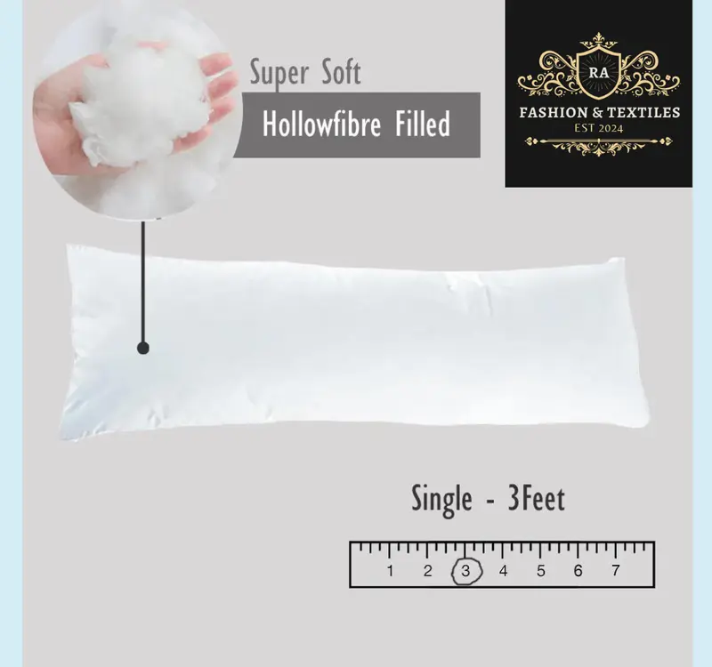 BOLSTER PILLOWS DEEP FILLED ALL SIZES AVAILABLE  | SAME DAY DISPATCH | 3