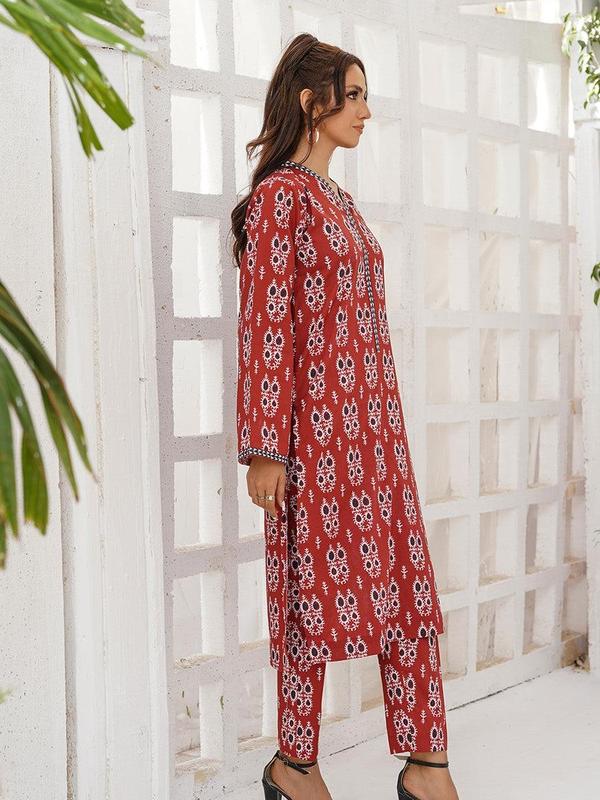 Waniya POPPY Stitched 2 piece Lawn Ladies suit 2