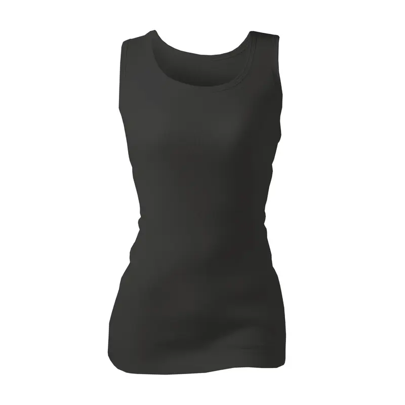 Ladies Thermal Sleeveless Vest - Black 2