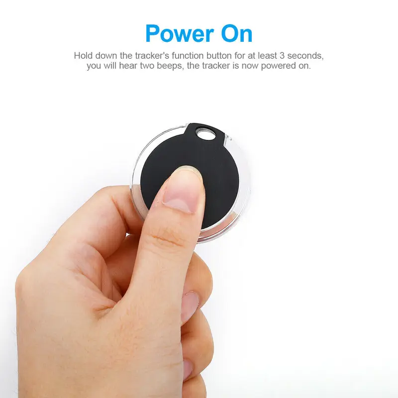 1PC Mini GPS Tracker Anti Lost Smart Alarm Bluetooth Locator for Kids Key Finder Device Phone 4