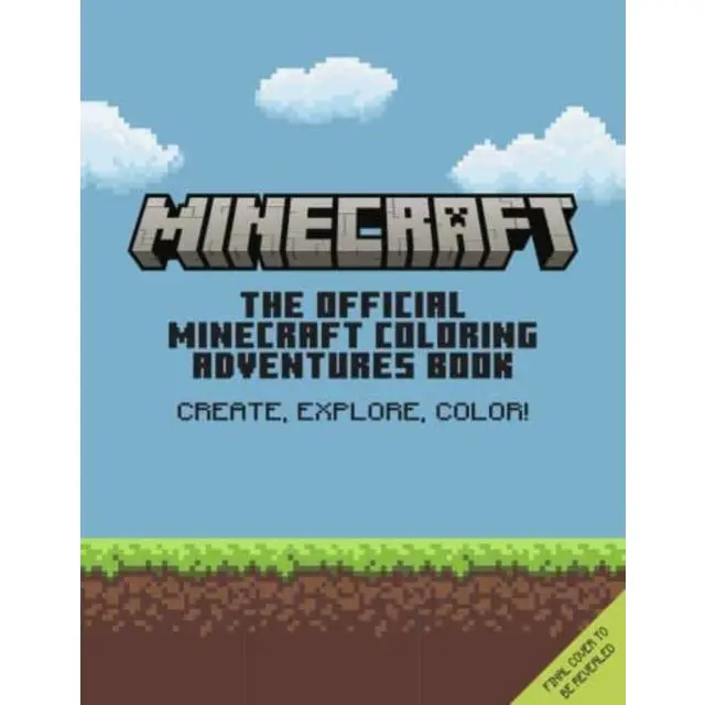 The Official Minecraft Colouring Adventures Book - Paperback Book - by Titan Books - 9781803363851 - Titan Books Ltd