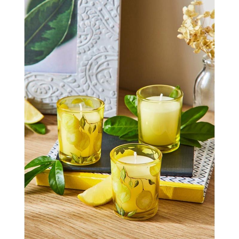 Sicilian Orchard Set of 3 Mini Votives Christmas Gift 0
