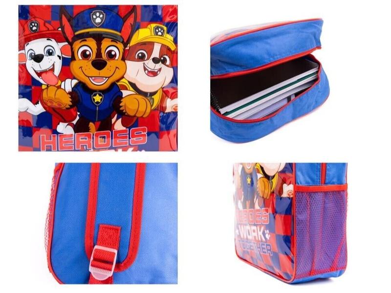 PAW PATROL Large Arch Backpack Kids Rucksack Boys Girls School Bag Gifts 4