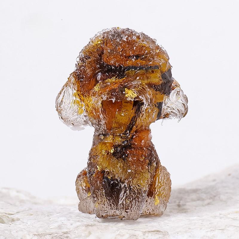 Crystal Dog, Crystal Puppy Christmas Decoration, Crystal Resin Crystal Dog, Halloween Gift, Reiki And Chakra Crystals, Christmas Gift, Crystal Gift, Home Decor,  Best Gift Ideas, Natural Crystal Collection, Crystal Decor, Crystal Seller UK, Crystal Shop 9