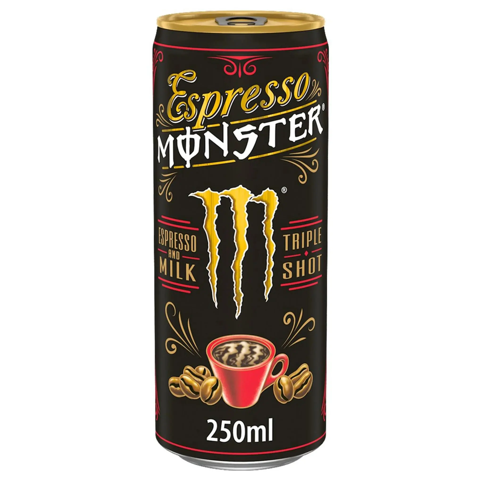 Monster Espresso tripleshot with milk 250ml
