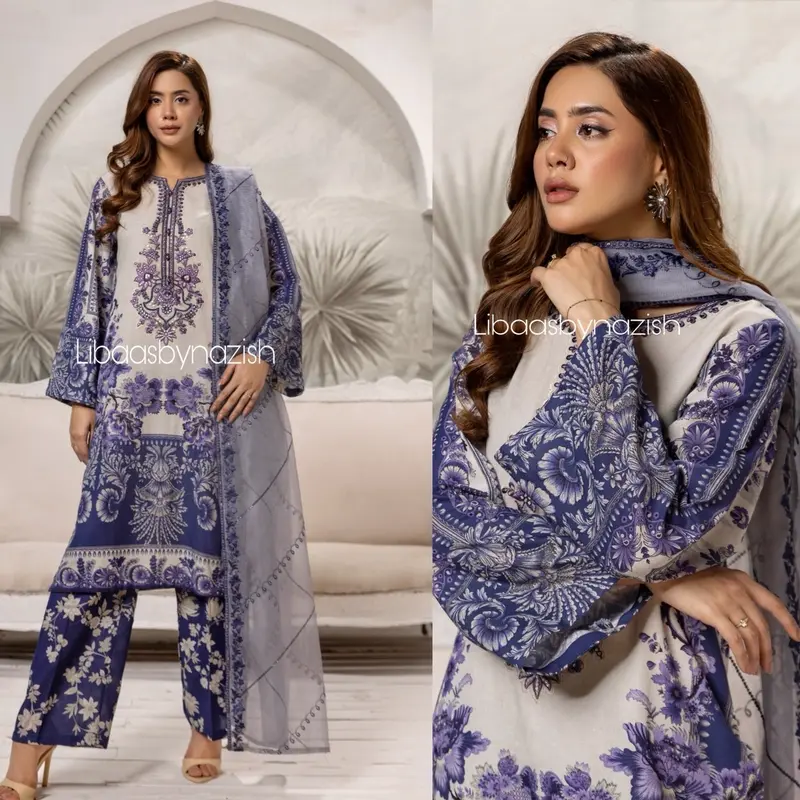 LBN- Sada Bahar| Winter Khaddar 3 pc stitched suit 1