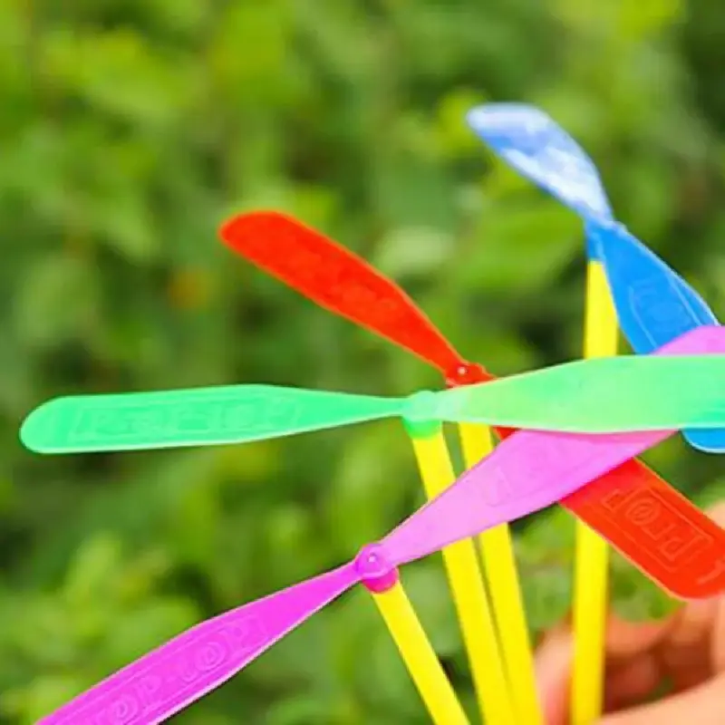 20Pcs Helicopter Propeller Hand Rub Flying Toy Children Playing Kids Gift Toy' Christmas sale, Christmas gift, Flash 50%off, Happy New Year sale 4