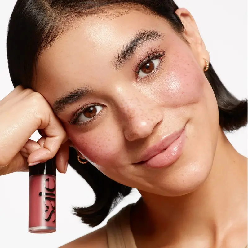 Saie Dew Blush - Baby for Natural-Looking Cheeks - Cosmetic, Makeup 4