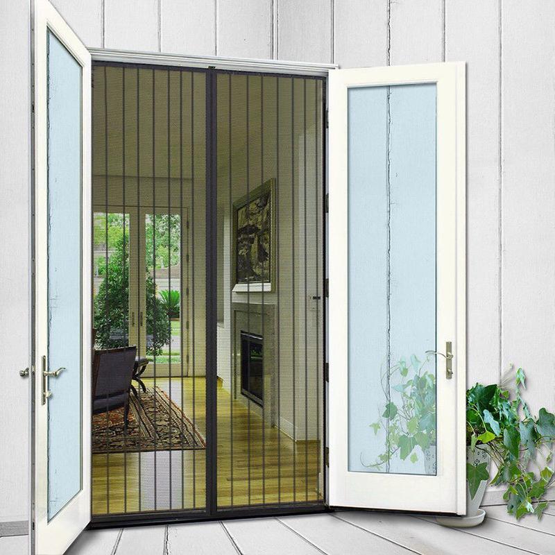 IMBTECH Magic Curtain Door Mesh Magnetic Fastening Mosquito Fly Bug Insect Net Screen - 100x210cm 2