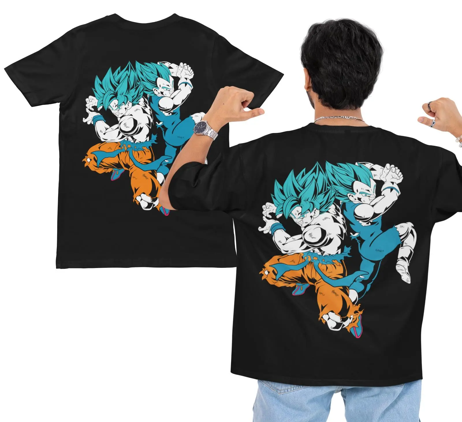 Dragon Ball Manga Vegeta Team Son Goku Kid Child Mens Organic T-Shirt S-XXXL- 5XL, Vintage Dragon Ball Graphic Tee