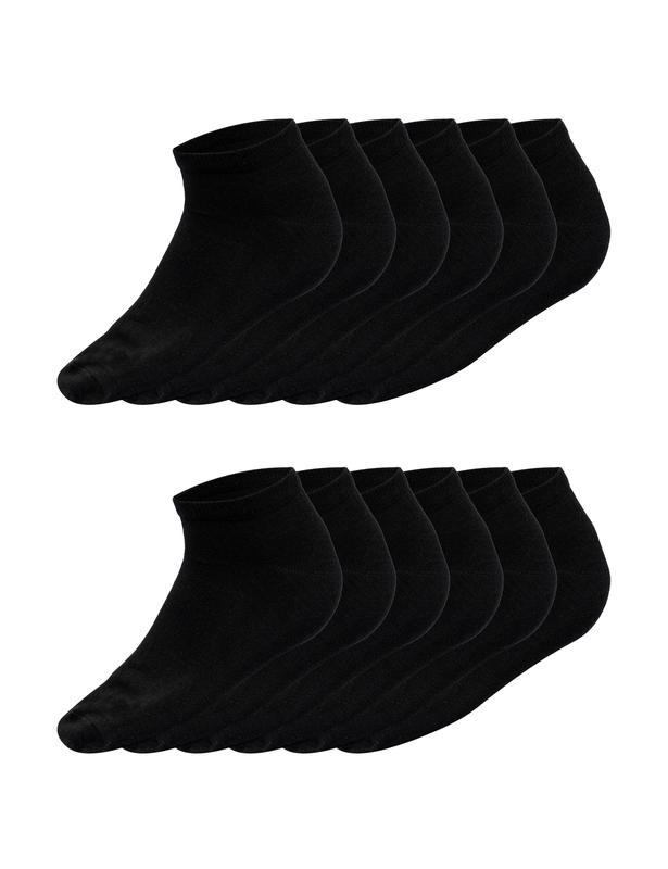 IMTD I'm Totally Different: Mens Big Foot Trainer Liner Socks - Sports Cotton, Comfort Fit, 11-14, Running, Cycling, Gym, Taller Men, Outdoor, Summer - 12 Pairs 0
