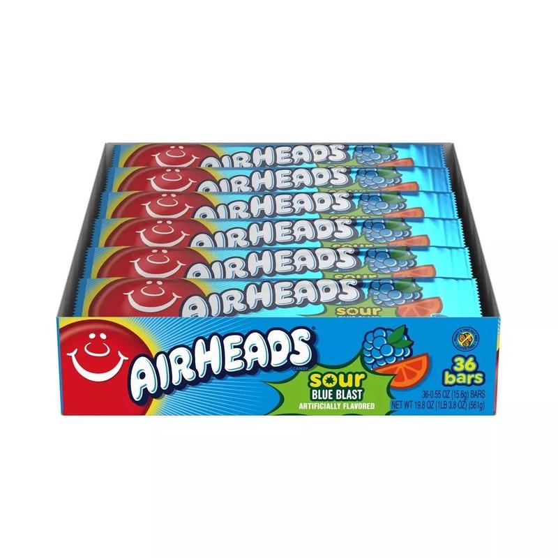 Airheads Strip Candy Snack, Pack of 5Available in Different Flavours Sweet Bonbon 3