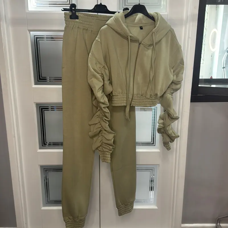 Premium Ruched Tracksuit All Colours 1