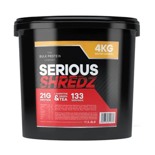 The Bulk Protein Company - Serious Shredz Diet Whey Protein Fitness Powder Perfect For Maintaining Muscle - 4kg Supplement Healthcare
