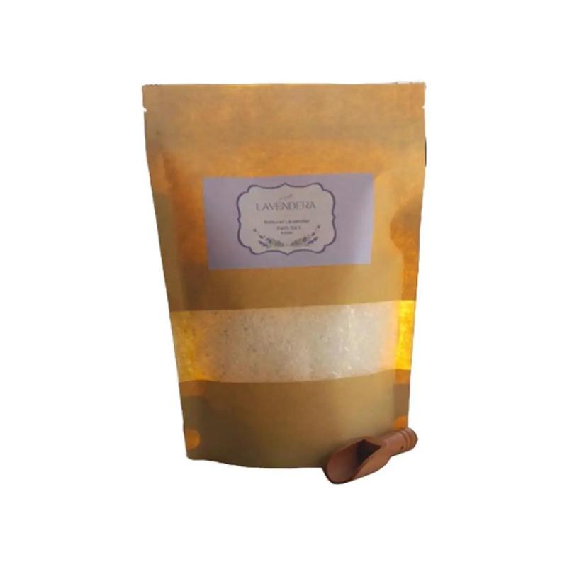 Lavender Natural Bath Salt Aromatherapy Base Mineral Bath Soak Epsom Salt Coarse Sea Salt Essential Oils Body Care Scent 1