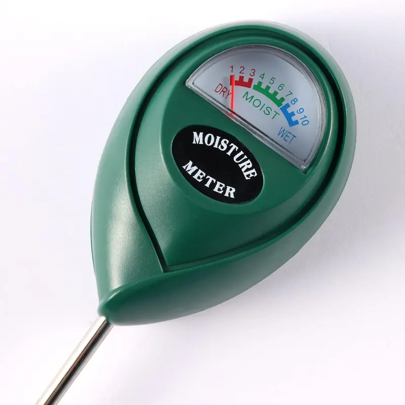 2 Packs Soil Moisture Meter, Plant Water Meter Moisture Meter for House Plants, Soil Tester Test Kit Soil Hygrometer Sensor for Garden Lawn Farm Indoor&Outdoor Use, No Battery Required (Black&Green) 1