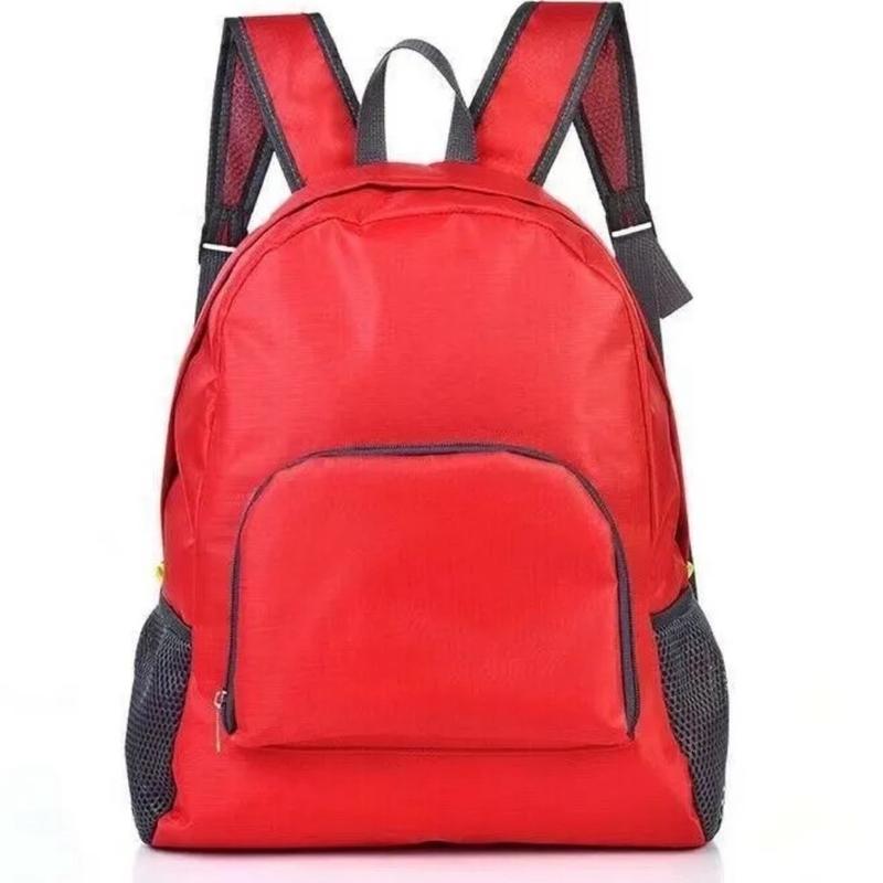 Backpack Rucksack Bag 20L Light Weight Foldable School Office Travel Camping New Plain Foldable Bag 1